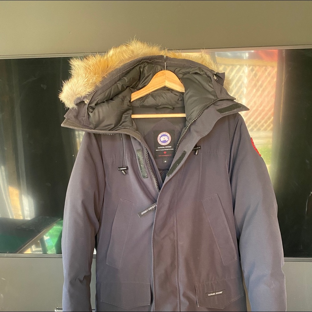 Canada Goose Men’s Jacket- Langford Parka- Navy